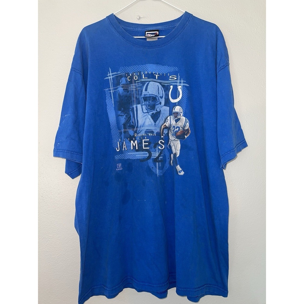 Vintage Indianapolis Colts Edgerrin James Pro Player T Shirt